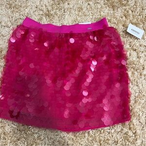 Aeropostale XS Pink Sequin Skirt